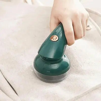 Electric Lint Remover - 1 Pc Convenient Fabric Care Solution in Green